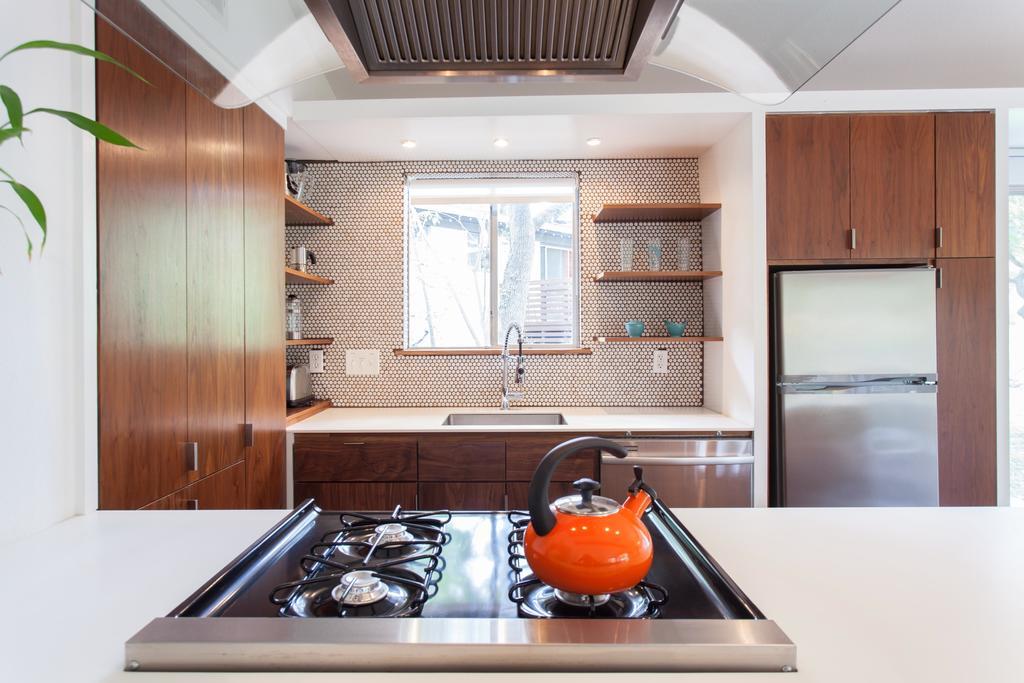Travis Heights Modern I Villa Austin Rum bild